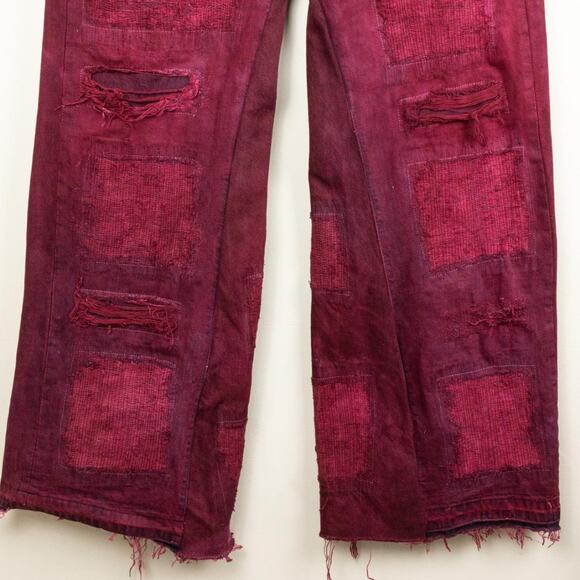 Custom wide leg baggy flared jeans - Picture 3 of 6